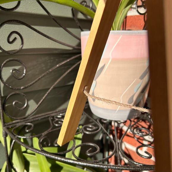 NEW Ashland 14 in. "Welcome Home" Beehive Tabletop Decor Wooden Easel Sign - Picture 8 of 9